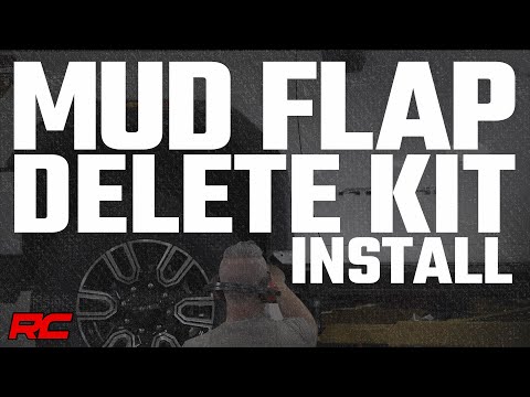 Mud Flap Delete GMC Sierra 2500 HD/Sierra 3500 HD 2WD/4WD (2020-2026) Rough Country