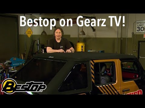 Trektop Slantback Soft Top For Jeep 2018-Current Wrangler JL 2 Door Bestop