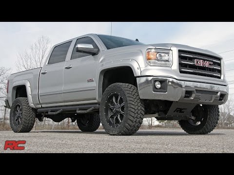 Wheel to Wheel Nerf Steps 14-18 Silverado/Sierra 1500 Crew Cab 5 Foot 8 Inch Bed Rough Country