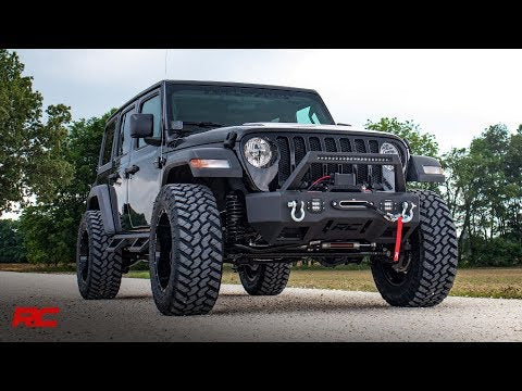 2.5 Inch Jeep Suspension Lift Kit Springs & Vertex Shocks 18-20 Wrangler JL Rough Country