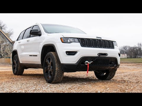 Hidden Winch Mount Jeep Grand Cherokee WK2 4WD (2014-2020) Rough Country