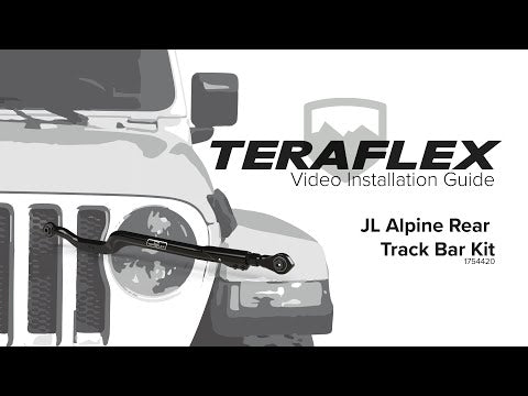 18-Up Wrangler JL HD Forged Adjustable Track Bar Rear 0-6 Inch Lift TeraFlex