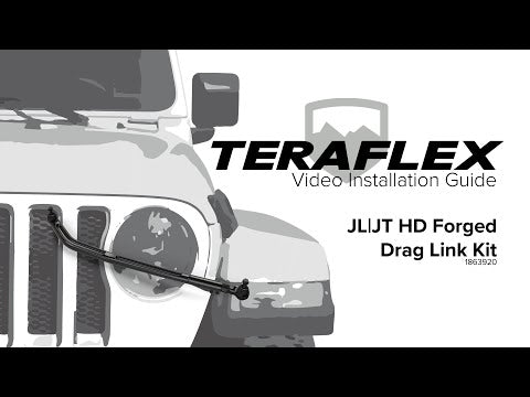 18-Up Wrangler JT/Gladiator HD Forged Drag Link Kit 2-6 Inch Lift TeraFlex