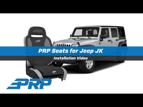 Premier High Back Suspension Seats Kit for Jeep Wrangler JK/JKU Pair PRP Seats