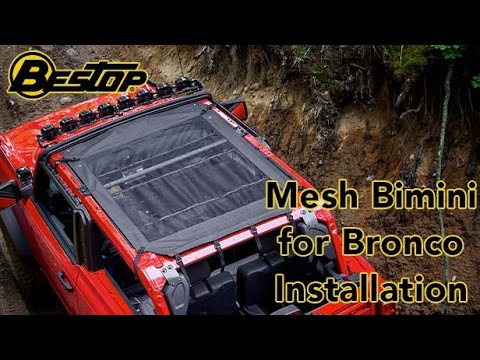 Access Bimini For Ford 2021-2024 Bronco Mesh Bestop