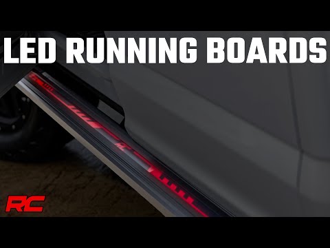 Multi-Color LED Running Boards Crew Cab Ram 1500 (19-26)/1500 TRX (21-24) Rough Country