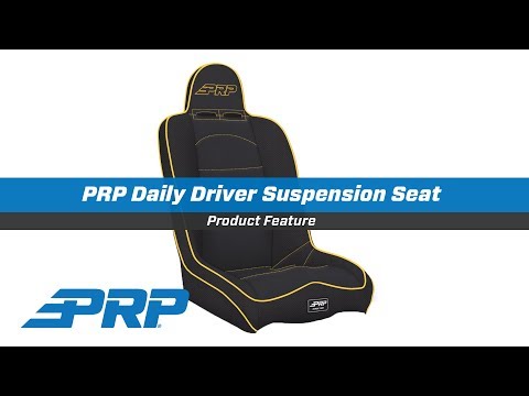 Daily Driver High Back Suspension Seats Kit for Jeep Wrangler CJ7/YJ Pair PRP Seats