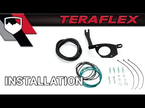 12-18 Jeep Wrangler JK Vacuum Pump Relocation Mount Bracket Kit TeraFlex