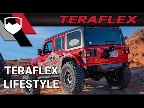 07-18 Wrangler JK 2.75 Inch Bump Stop Strike Pad Kit Rear Lower TeraFlex