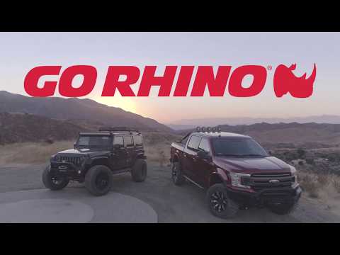 BR20 Rear Bumper Replacement Textured Black 2011-2016 Ford F-250/F-350 Go Rhino