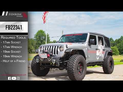 Barracuda Stinger Bar 07-18 Jeep Wrangler, 18-Present Jeep Wrangler, 18-Present Jeep Gladiator JT Fishbone Offroad