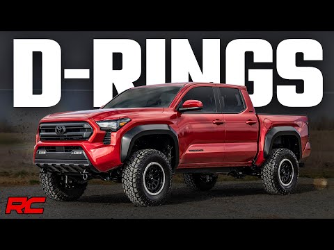 Rear Shackle Kit D-Ring Combo Toyota Tacoma 2WD/4WD (2024-2026) Rough Country