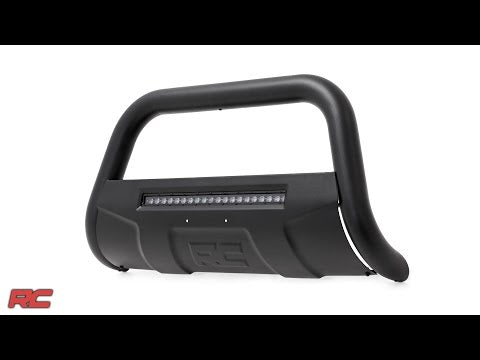 Ford 04-23 F-150 Bull Bar w/LED Light Bar Black Rough Country