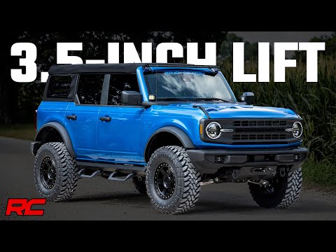 3.5 Inch Lift Kit M1R Ford Bronco 4WD (2021-2025) Rough Country