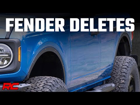 Fender Flare Delete Ford Bronco 4WD (2021-2025) Rough Country