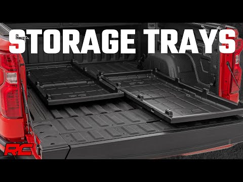Slide-Out Truck Bed Cargo Tray Easy Tailgate Access Universal Fitment Rough Country
