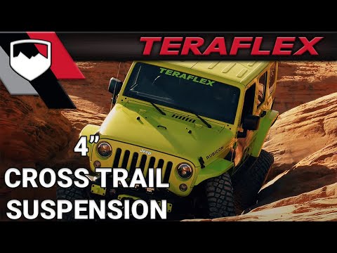 07-18 Wrangler JK 4 Door 4 Inch Alpine CT4 Long Arm Suspension System No Shocks TeraFlex