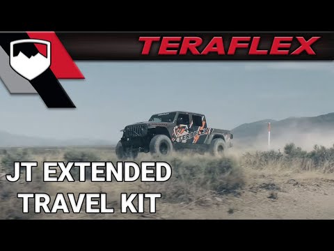 20-Up Jeep Gladiator 3.5 Inch Alpine CT3 Short Arm Extended-Travel Suspension System No Shocks TeraFlex
