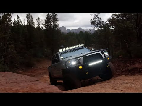 24-25 Toyota Tacoma Double Cab Platform One Roof Rack KC HiLiTES