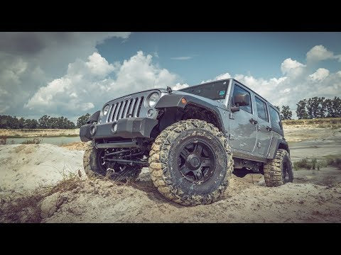3.5 Inch Lift Kit Jeep Wrangler Unlimited 2WD/4WD (2007-2018) Rough Country