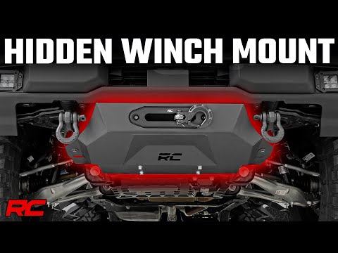 Hidden Winch Mount 9500S Ford Bronco 4WD (2021-2025) Rough Country