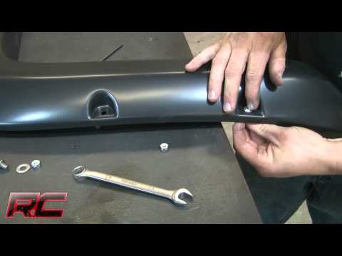 Chevrolet Pocket Fender Flares w/Rivets 07-13 Silverado 1500 5 Foot 8 Inch Bed Rough Country
