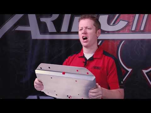 JL Spare Tire Delete Kit Bare Aluminum Artec Industries