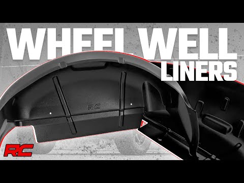 Rear Wheel Well Liners Chevy Silverado 1500 2WD/4WD (2019-2026) Rough Country