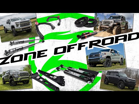 19-24 Ram 1500 4WD 6 Inch Suspension Lift Kit (Standard Bore), 5 Inch Rear Lift, Coil Spring - Nitro Loaded Struts, Nitro Shocks Zone Offroad