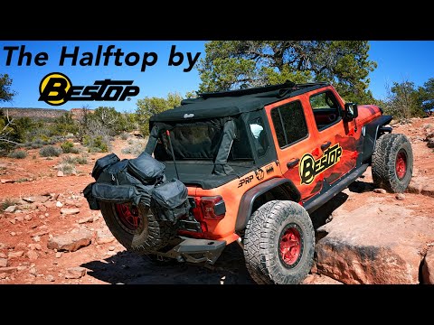 Jeep Wrangler Halftop Soft Tops For Jeep 2018-2023 Wrangler JL 4 Door Bestop