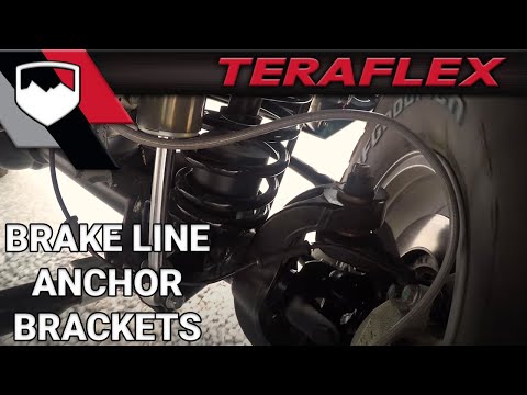 Brake Line Anchor Kit Rear TeraFlex