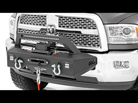 EXO Winch Mount Kit Ram 2500 2WD/4WD (2014-2018) Rough Country