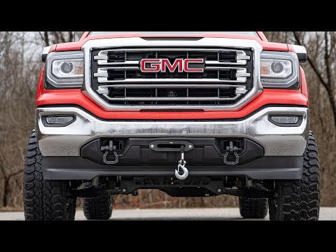 Hidden Winch Mounting Plate Silverado/Sierra 1500 (14-18 & Classic) Rough Country