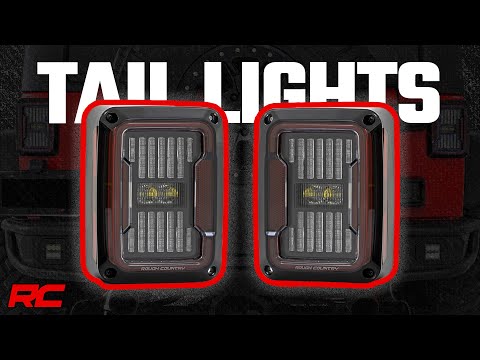 LED Tail light Jeep Wrangler JK/Wrangler Unlimited (2007-2018) Rough Country