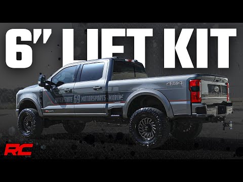 6 Inch Lift Kit Gas Radius Arm Ford F-250/F-350 Super Duty 4WD (23-26) Rough Country