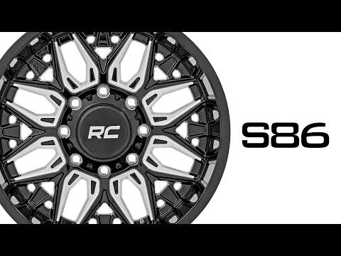 86 Series Wheel One-Piece Gloss Black 20x10 Rough Country