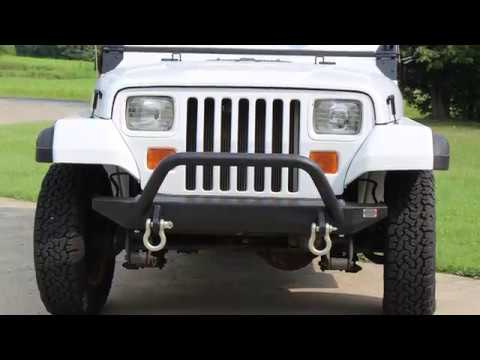 Jeep YJ Piranha Front Bumper with Tube Guard 87-95 YJ Wrangler Fishbone Offroad