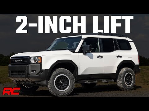 2 Inch Lift Kit M1R Toyota Land Cruiser 4WD (2024-2026) Rough Country