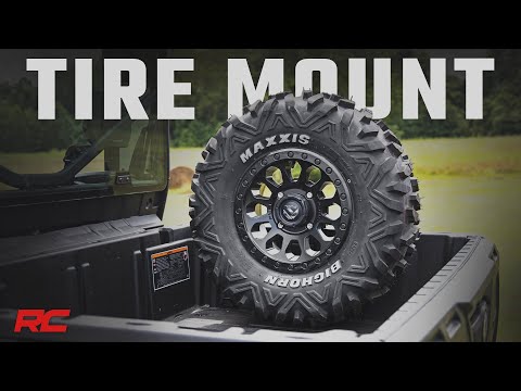Spare Tire Carrier Bed Side Mount Multiple Makes & Models (Can-Am/Polaris) Rough Country