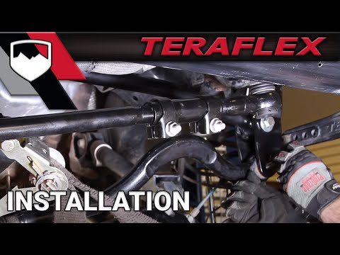07-18 Wrangler JK Dana 30/44 High Steer System w/ HD Forged Drag Link Flip Kit No Tie Rod s TeraFlex