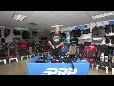 5.2 Harness with Removable Pads on Shoulder Plaid PRP Seats