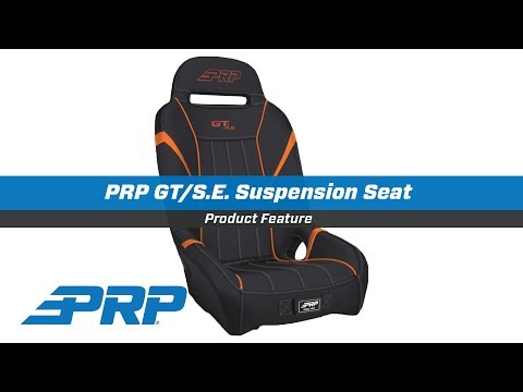 GT/S.E. Suspension Seat Black and Purple PRP Seats
