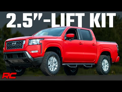 2.5 Inch Lift Kit N3 Struts/N3 Nissan Frontier 4WD (2005-2026) Rough Country