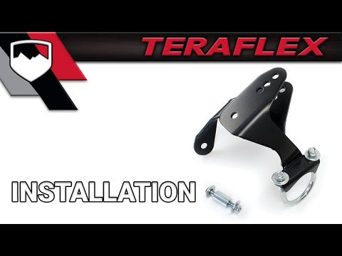 07-18 Wrangler JK Track Bar Bracket Kit Rear Lower 3-6 Inch Lift TeraFlex