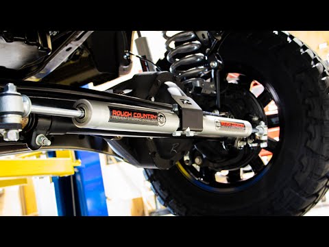 N3 Steering Stabilizer Dual 2-8 Inch Lift Ford Excursion (00-05)/Super Duty (99-04) Rough Country
