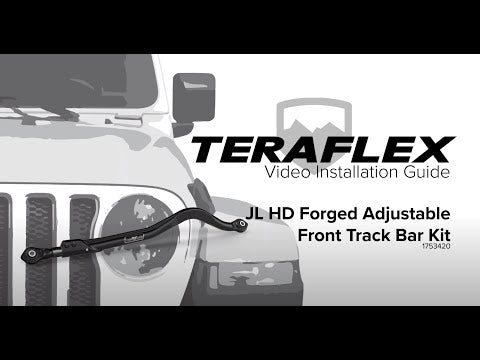 18-Up Wrangler JT/Gladiator HD Forged Adjustable Track Bar Front 0-6 Inch Lift TeraFlex