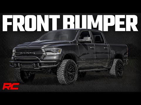 Front Bumper Tubular Winch Mount Ram 1500 2WD/4WD (2019-2024) Rough Country