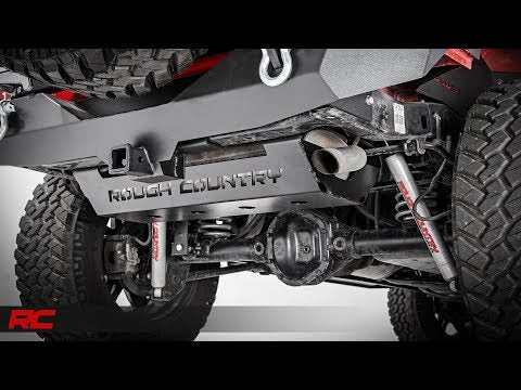 Muffler Skid Plate Jeep Wrangler JK/Wrangler Unlimited (2007-2018) Rough Country