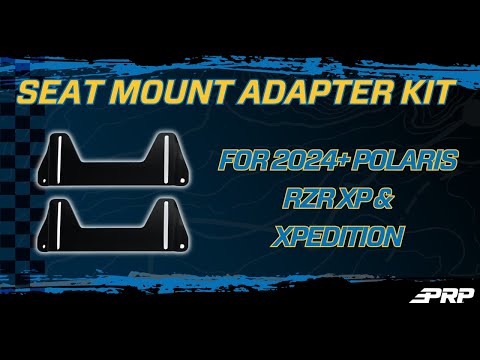 Seat Mount Adapter Kit for 2024+ RZR XP1000 and XPEDITION Pair PRP Seats