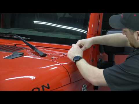Jeep JK Windshield Light Bracket 07-17 Wrangler JK Fishbone Offroad